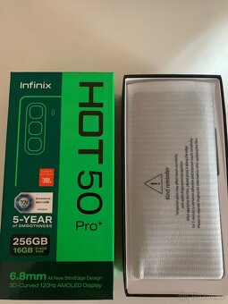 Infinix hot 50 pro + 16GB 256GB - 6