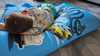 Značkový sedací vak HOT WHEELS - 6