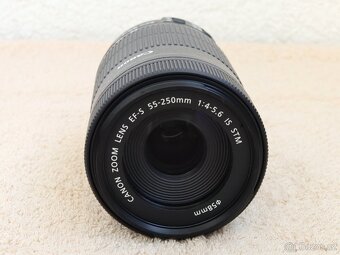 Canon EF-S 55-250mm f/4-5.6 IS STM + pouzdro + slun.clona - 6