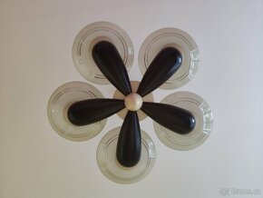 Pěti-ramenný retro lustr po babičce - 6