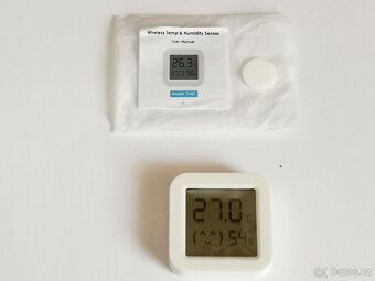 Bluetooth snímač teploty a vlhkosti s LCD na baterie TUYA - 6