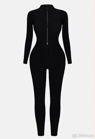 Černý overal Fashion Nova - 6