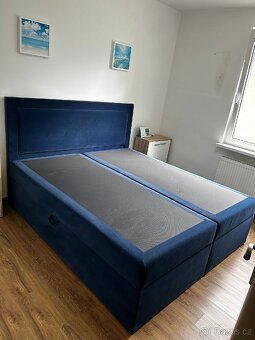 Postel boxpring 180x200 s uložným prostorem - 6