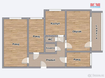 Prodej bytu 4+1, 95 m², Orlová, ul. Okružní - 6