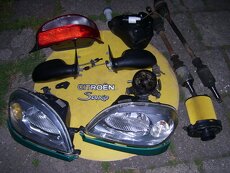 Saxo 2000 - kapota, světla, zrcátka - 6