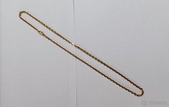 Zlatý řetízek 14k - 585/1000 - státní punc. - 6