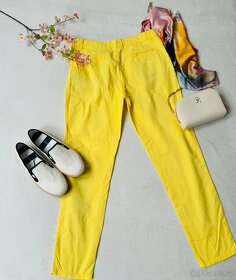 Žluté dámské kalhoty, Calliope, vel. M - 6