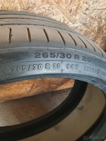 265 30 r 20 vzorek 60% Continental 265/30r20 letní pneumatik - 6