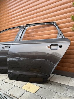 Audi A6 C7 levé přední a zadní dveře - hnědé - 6