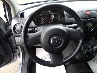 Mazda 2 1,4i 16V 55kW klimatizace, servis jen Mazda - 6