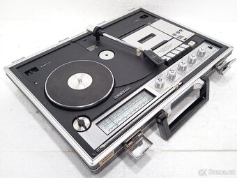 Crown SCP/71FW retro rádio gramo kazetový magnetofon - 6