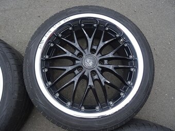 Alu disky límec Barracuda, 18", 5x112, ET 38, letní sada - 6