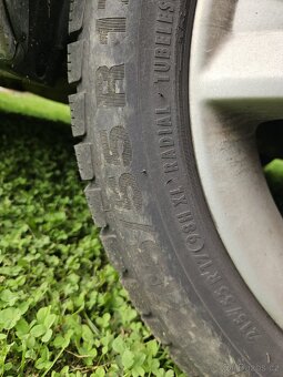 3 zimní pneu Vraník 215/55 R17 na dojetí, volat - 6