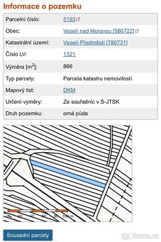 Prodej 1 ha orné půdy - 6
