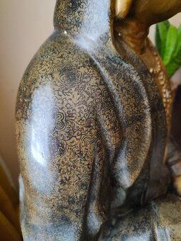 Budha - starožitná socha Kwan Jin v životnej veľkosti - 6