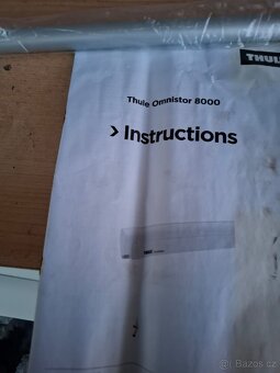 Markýza 4m bílá Thule omnistor - 6