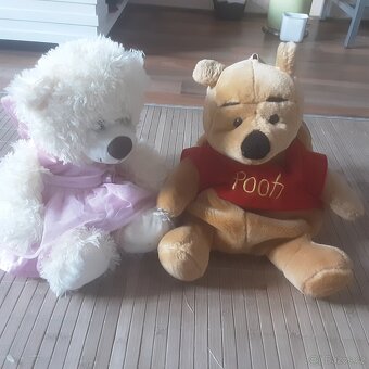 Plyšáci,  panenky  knížky puzzlhry oblečení, dětské nadobi, - 6