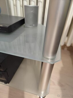 TV stolek skleněný - 6