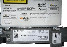 Navigace Radio 5E0919606 + 5E0035020D Škoda Octavia 3 - 6