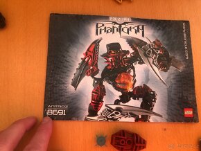 Lego Bionicle dily , navody- PRODANO - 6