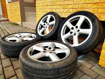 Alukola 5x114,3 R17 s letními pneu 225/45 R17 se vzorkem 7mm - 6