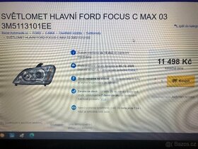SVĚTLA NA FORD C-MAX BIG XENON - 6