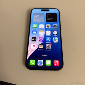 iPhone 16 Pro 128GB černý, pěkný stav, 12 měsíců záruka - 6