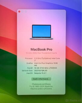 CTO MacBook Pro 13” 2020 16/512GB/i7 Space Grey Touchbar - 6