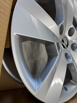 Alu kola 4x112 r16 Škoda Superb 3 nová sada - 6