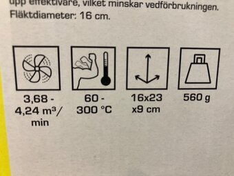 Krbový ventilátor na kamna - 6