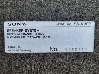 Reproduktory Sony SS-A 309 - 6