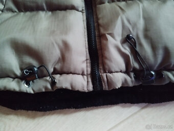 Oboustranná zimní vesta vel.M-L Kenvelo černohnědá - 6