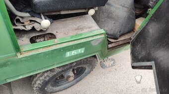 Multicar M25 sklápěč radlice kropicí lišta kropička - 6