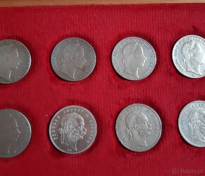 10x RU Zlatník / Florin vzácnější ročníky, FJI - 6