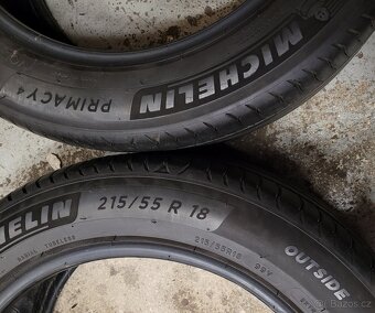 215/55/18, 99V,XL,Michelin,letní pneu,4ks - 6