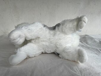 Plyšový pejsek husky ležící - 6