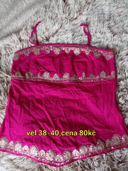 halenky,topy,trička S-M - 6