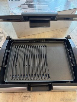 Stolní elektrický gril Silvercrest málo používaný - 6