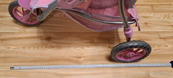 Baby born kočárek pro panenky-dvojčátka-REZERVACE - 6