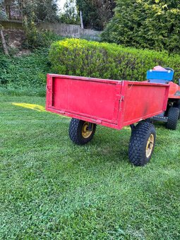 Vozík za zahradní traktor/rider - 6