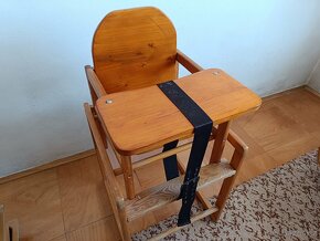 Vícefunkční dětská židlička a stoleček - 6
