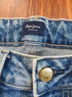 Dámské rifle Pepe Jeans – Boyfriend střih – JOLIE – míry viz - 6