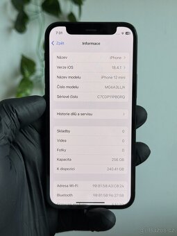 iPhone 12 mini 256GB - 100% baterie - 6