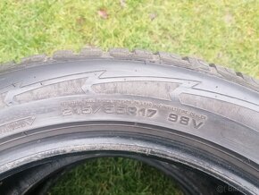 2ks zimních pneu 215/ 55r17 98V - 6