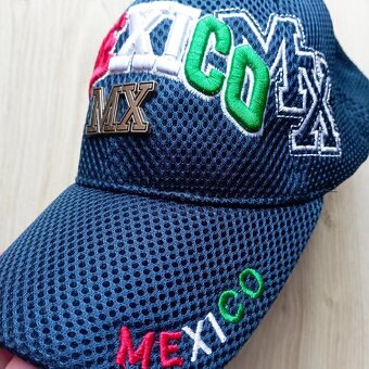 2 x TOTOŽNÁ KŠILTOVKA MEXICO - DOVOZ CANCÚN - 6