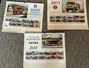Kalendare a plakáty Tatra - ideálně prodej komplet - 6