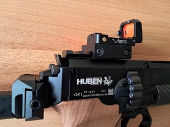 PCP pistol Huben GK1 5,5mm semi auto - MINIKARABINA - 6