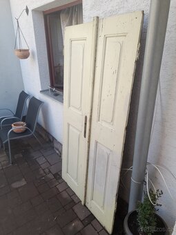 Starožitný dveře dvoukřídlé - 6