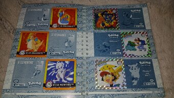 Pokémon nalepovací kartičky +album dle fotek - 6