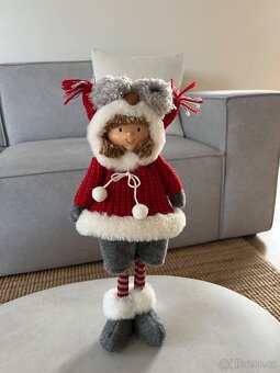 Vánoční dekorace skřítek - 6
